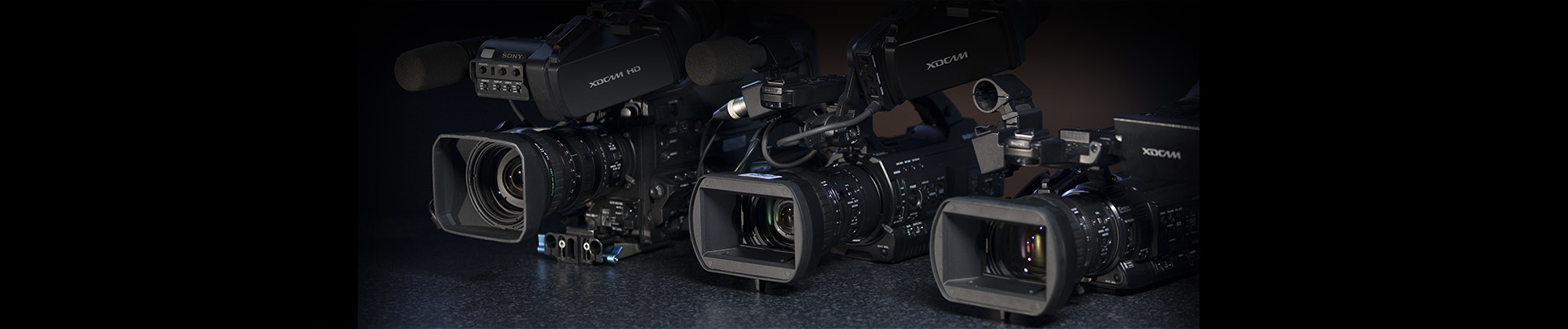 Sony PMW cameras. Great for live event video camera rental in Adelaide